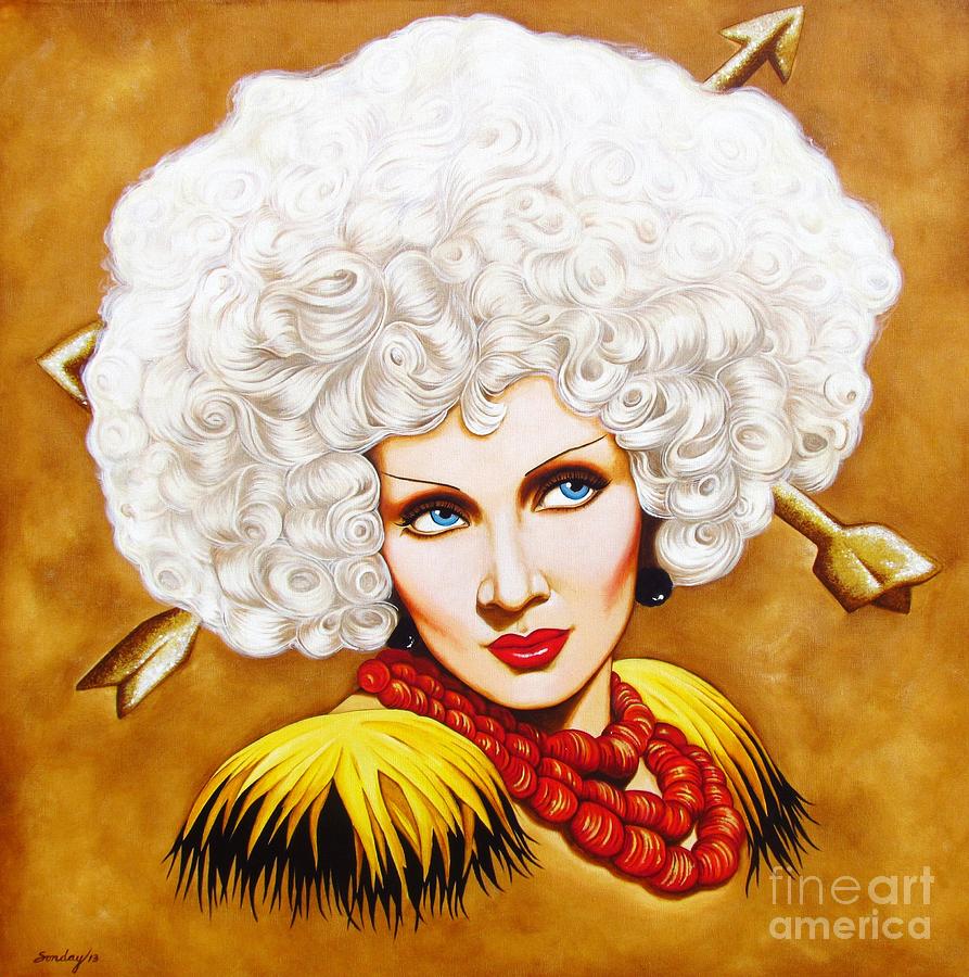 Blonde Venus Painting by Joseph Sonday
