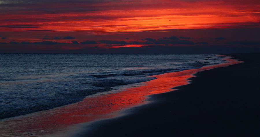 Sunset Photograph - Blood Sunset by DVP Artography