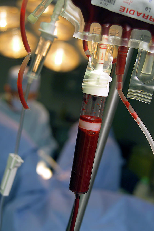 Blood Transfusion Photograph By Aj Photo/science Photo Library