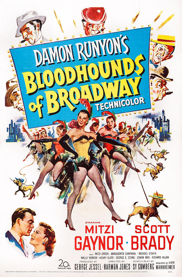 Movie Photograph - Bloodhounds Of Broadway, Us Poster by Everett