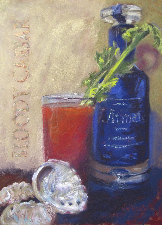 Bloody Caesar Painting by Vicki Ross