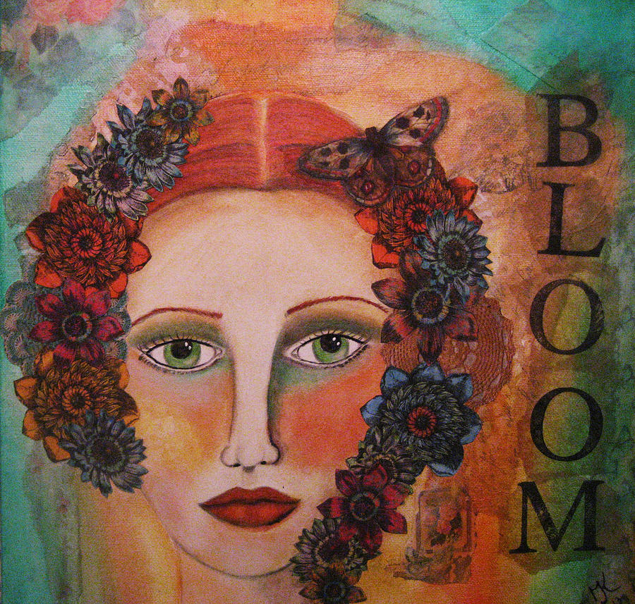Bloom Painting by Malinda Kopec