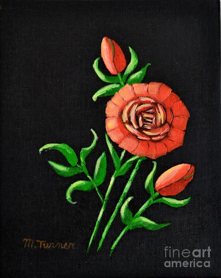 Blooming Buds Painting by Melvin Turner