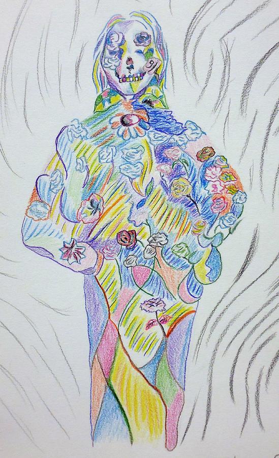 Flower Drawing - Blooming  by Eduardo Sancamillo
