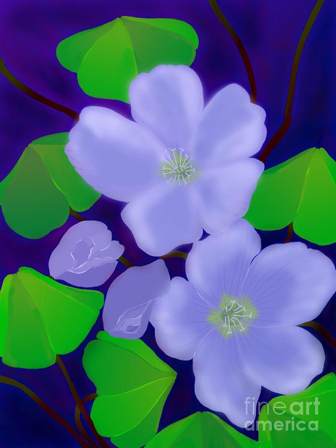Blooms of Good luck Digital Art by Latha Gokuldas Panicker