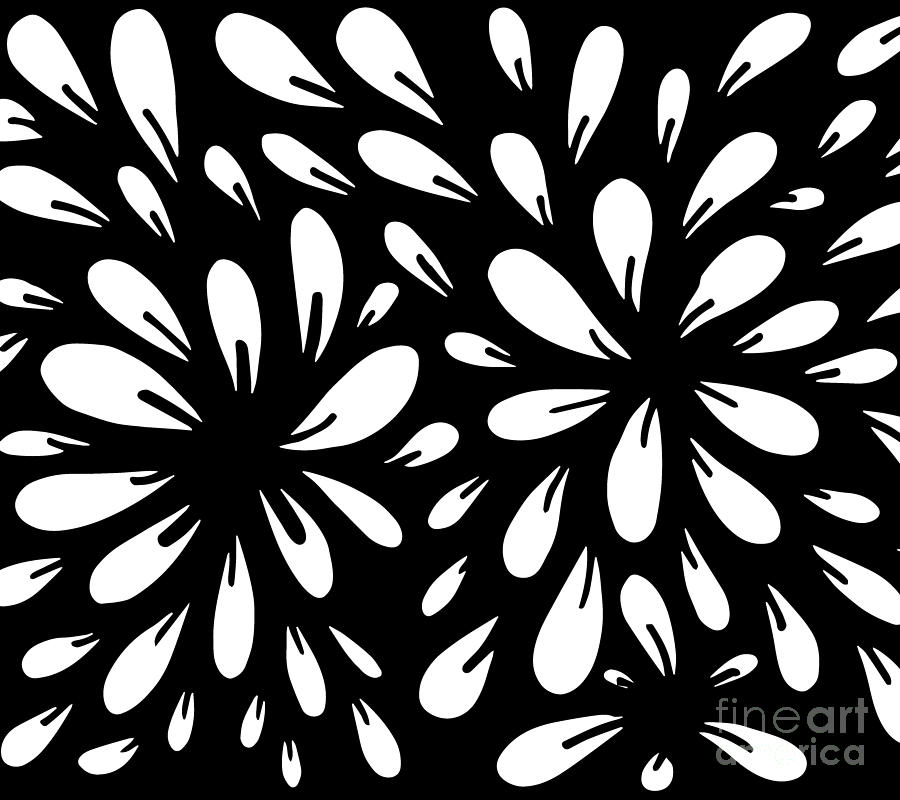 Abstract Digital Art - Blossom by HD Connelly