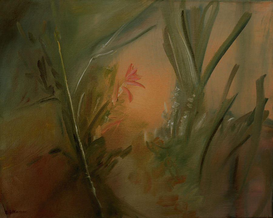 Flowers Still Life Painting - Blossom Moon  May by Ethel Vrana