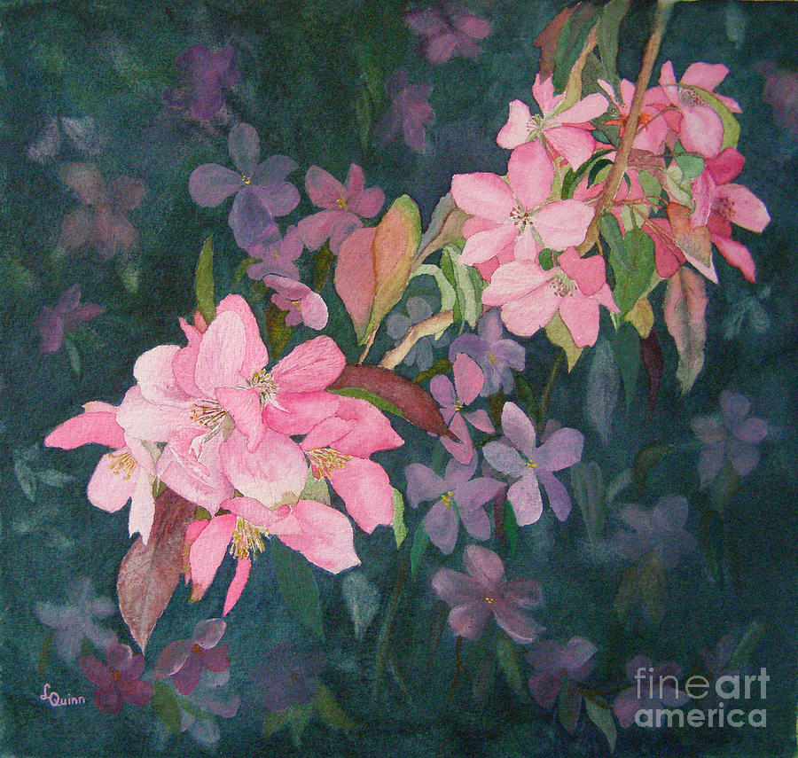 Blossoms for Sally Painting by Lynn Quinn