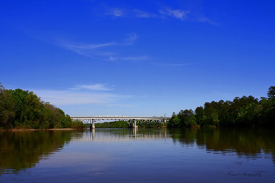 Blountstown Bridge On The Apalachicola River Photograph by Debra Forand