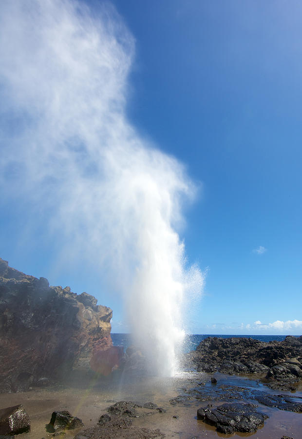Nature Photograph - Blow hole by Ivan SABO