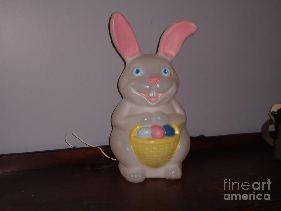 Easter popular bunny blow mold