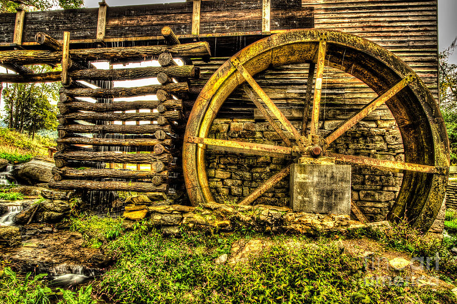 Mill Photograph - Blowing Cave Mill Est.1880 by George Kenhan