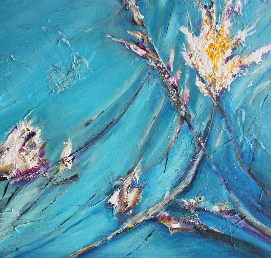 Blowing in the Wind Painting by Christiane Kingsley