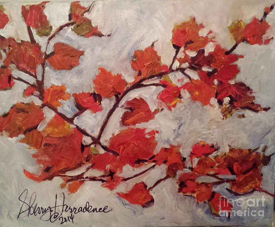 Blowing In The Wind Painting by Sherry Harradence