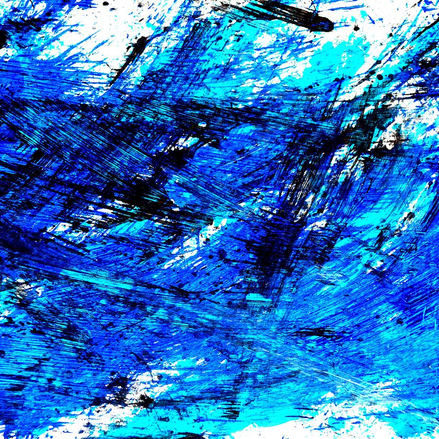 Blu Abstract 4 Photograph by Jason Roust
