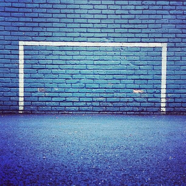 Blue / The Goal Is Geometry Photograph by Ilko Batakliev
