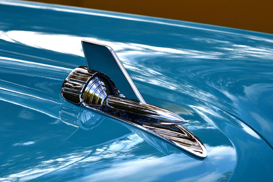 Blue 57 Chevy Bel Air Photograph by Dean Ferreira