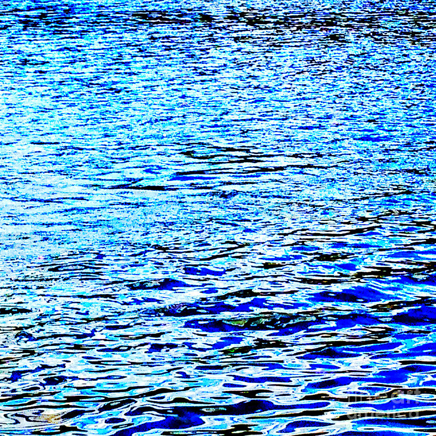 Blue Abstract Photograph by Cristina Stefan