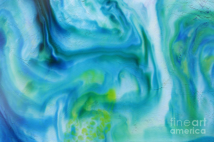 Abstract Photograph - Blue Abstract by Darren Fisher