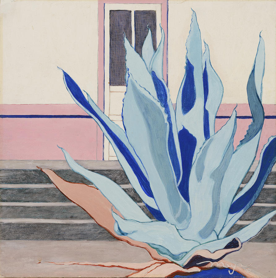 Blue Agave Painting by Illusions Maya Blue Agave Painting by Illusions Maya