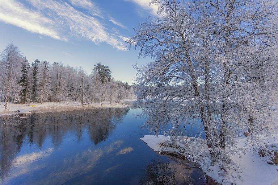 Blue And White Photograph By Rose-maries Pictures - Fine Art America