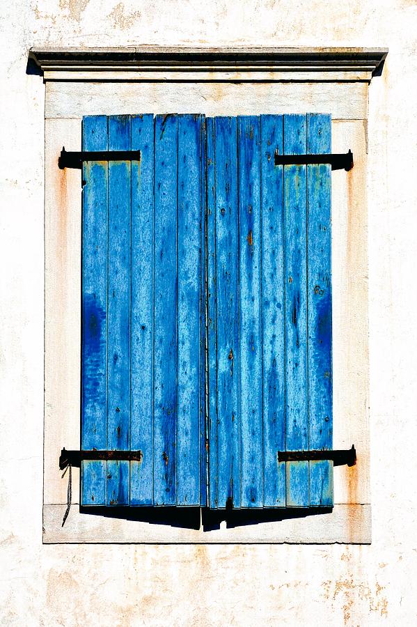 Blue and White Window Photograph by Kate McKenna