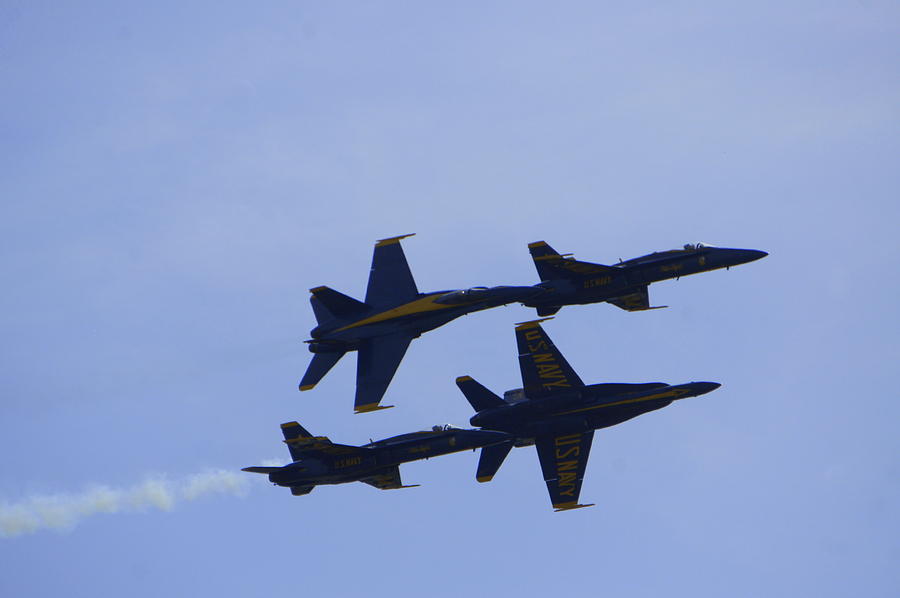 Blue Angels 10 Photograph by Laurie Perry