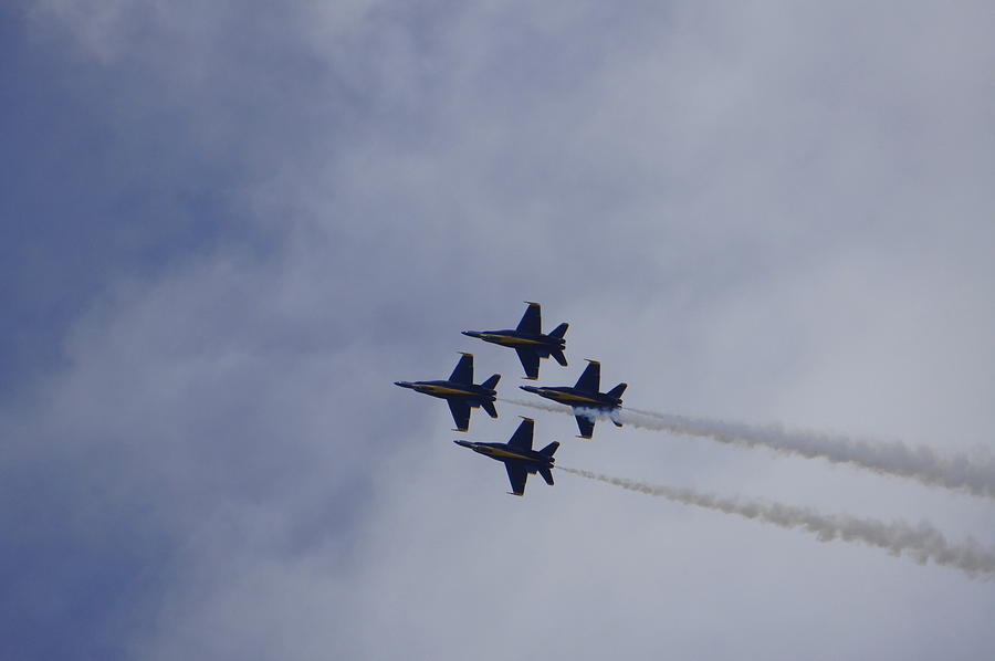 Blue Angels 2 Photograph by Laurie Perry