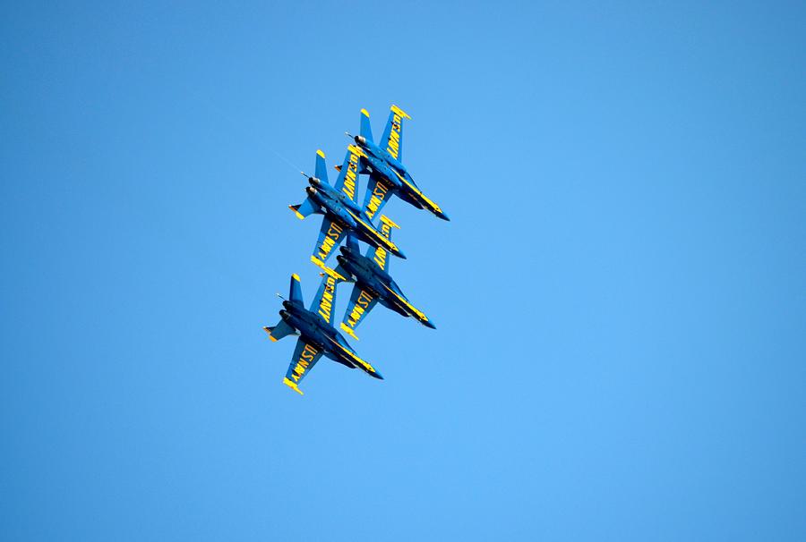 Jacksonville Photograph - Blue Angels 6 by Richard Bryce and Family