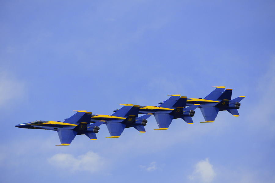 Blue Angels 7 Photograph by Laurie Perry