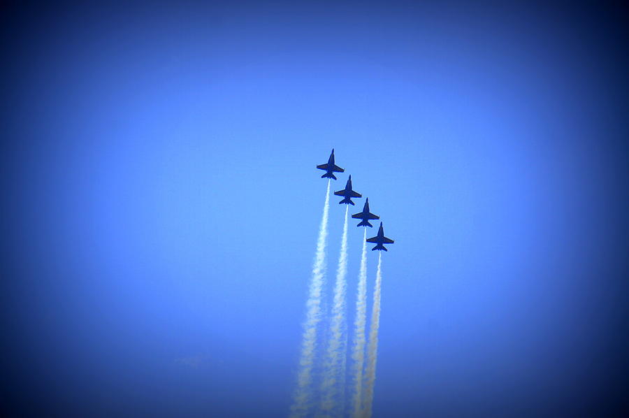 Blue Angels 8 Photograph by Laurie Perry