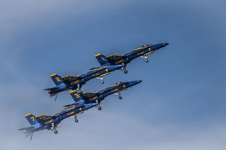 Blue Angels Chicago Photograph by Eleanor Abramson