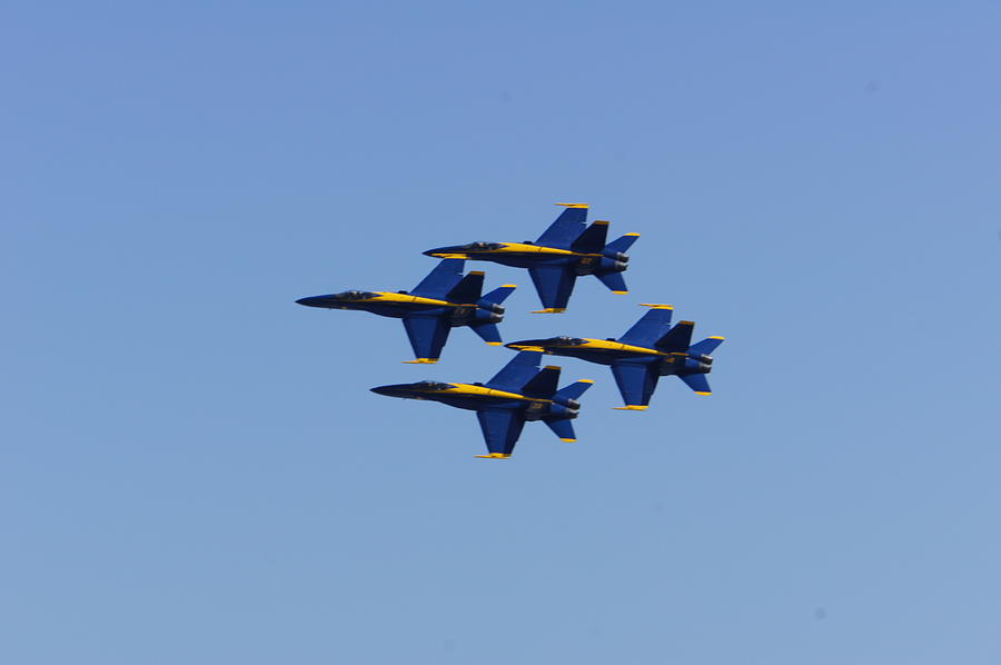Blue Angels In Flight Photograph by Lori Chartier