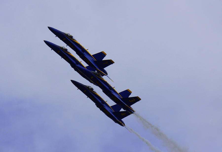 Blue Angels Photograph by Laurie Perry