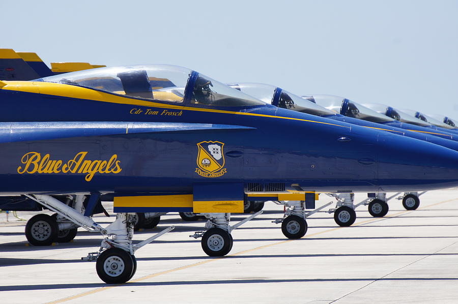 Blue Angels Photograph by Lori Chartier