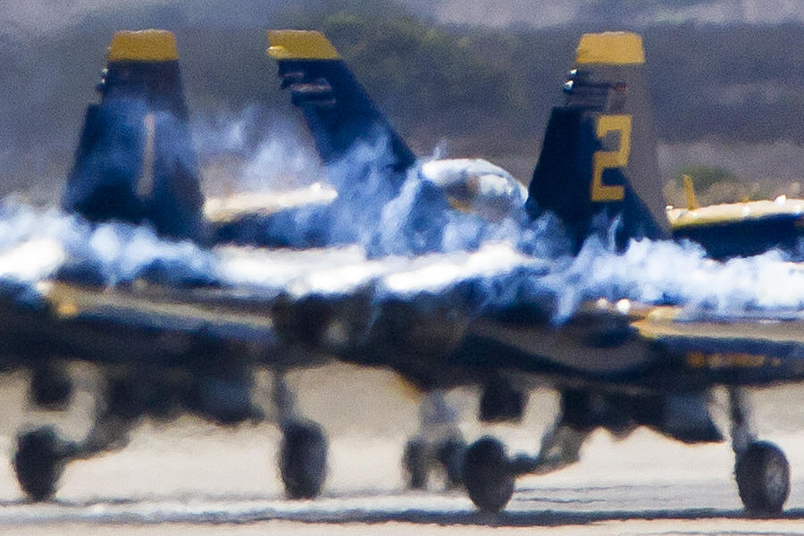 Blue Angels Ready for Takeoff Photograph by Jim Moss