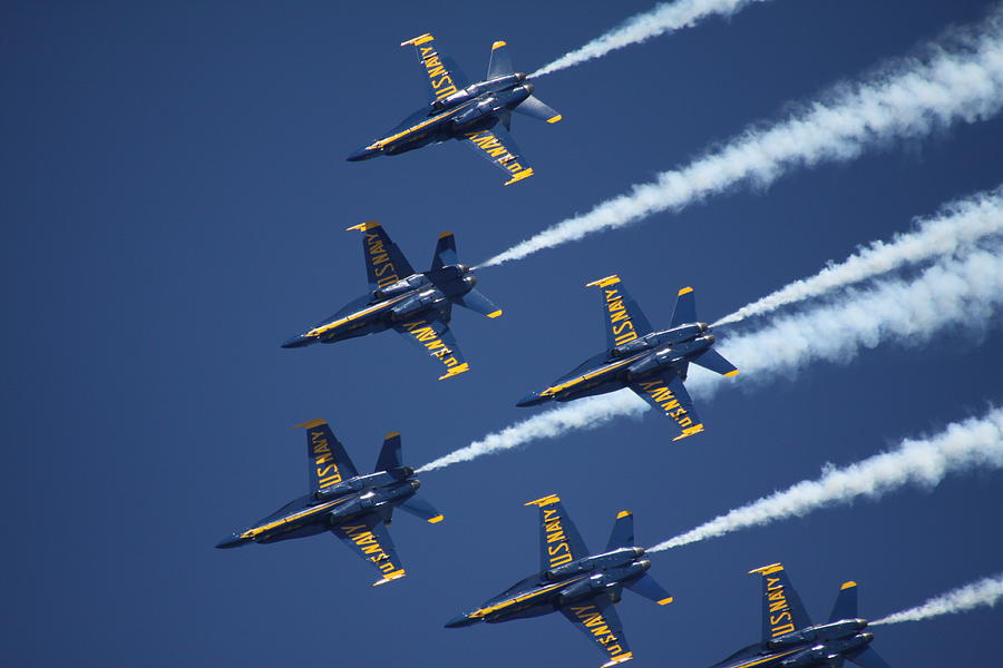 Blue Angels Photograph by Sue Conwell