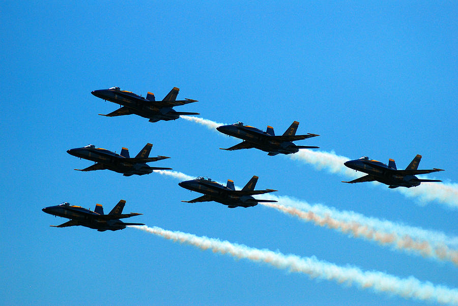 Blue Angels The Need for Speed Photograph by James Kirkikis