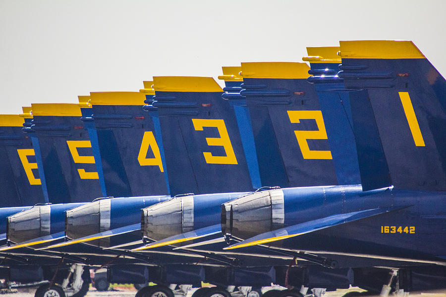 Blue Angels Wings Photograph by John McGraw