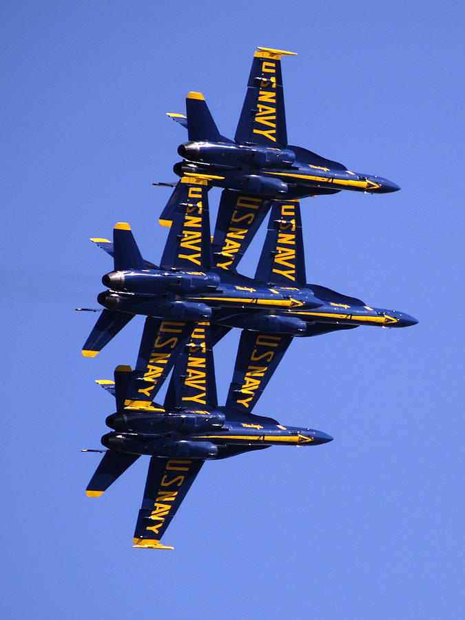 Blue Angels II Photograph by Bill Gallagher
