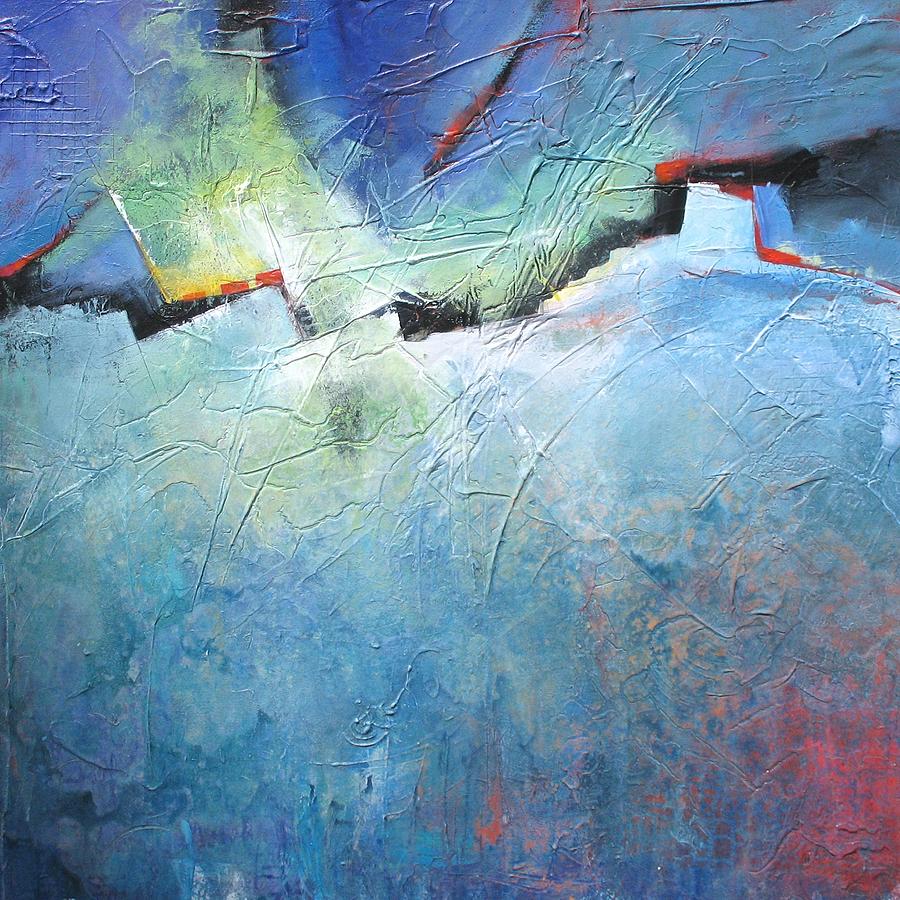 Blue Atmosphere Painting by Karen Hale - Fine Art America