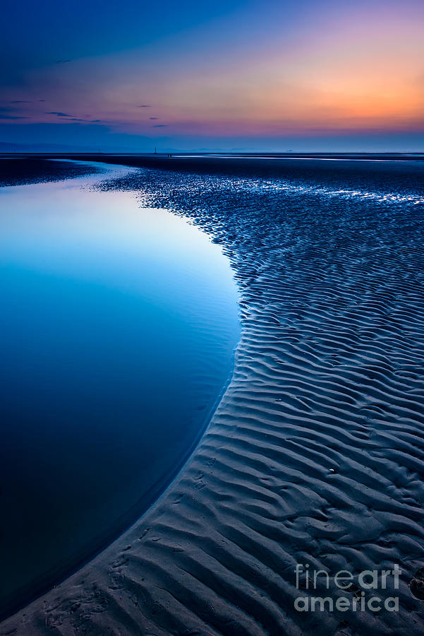 Blue Beach  Photograph by Adrian Evans
