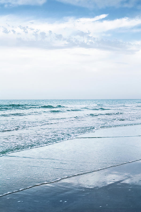 Blue Beach Photograph by Anneleven Blue Beach Photograph by Anneleven
