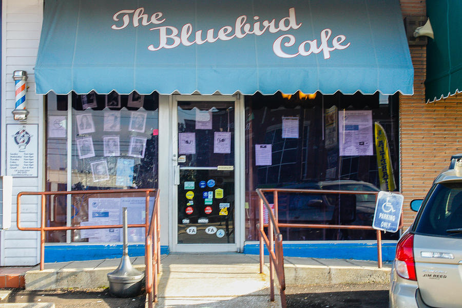 The Bluebird Cafe Photograph by Robert Hebert