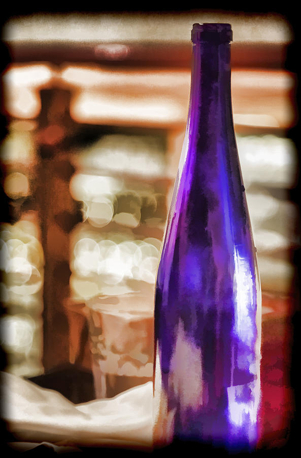 Blue Bottle Photograph by Sue Leonard