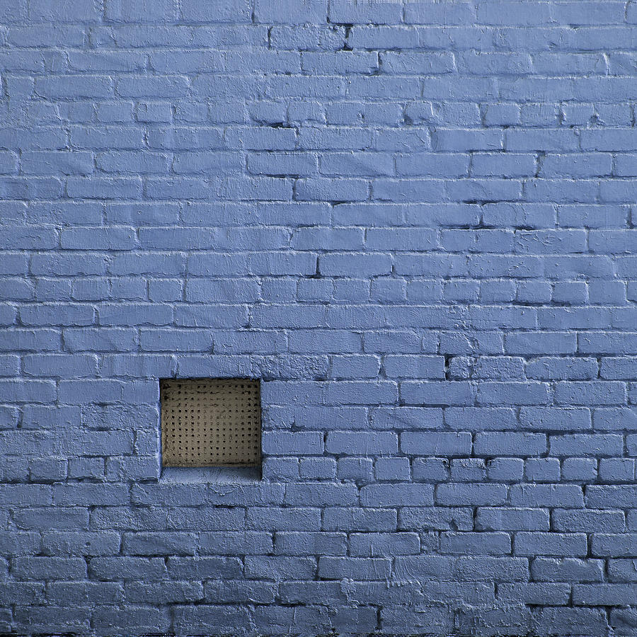 Blue Bricks Photograph by Lee Harland