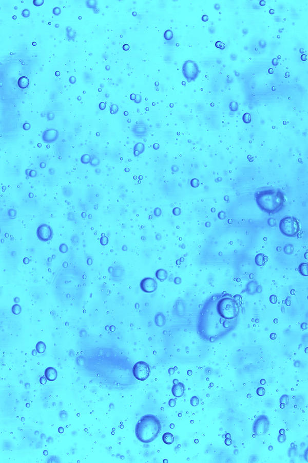 Blue Bubbles, Close-up Photograph by Studio Box