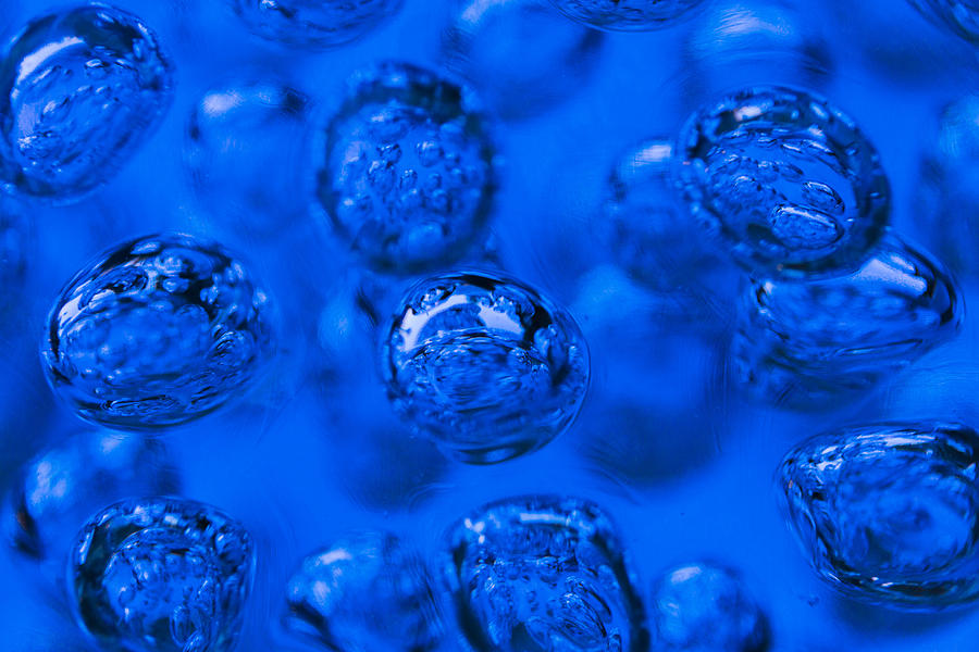 Blue Bubbles Photograph by Scott Campbell