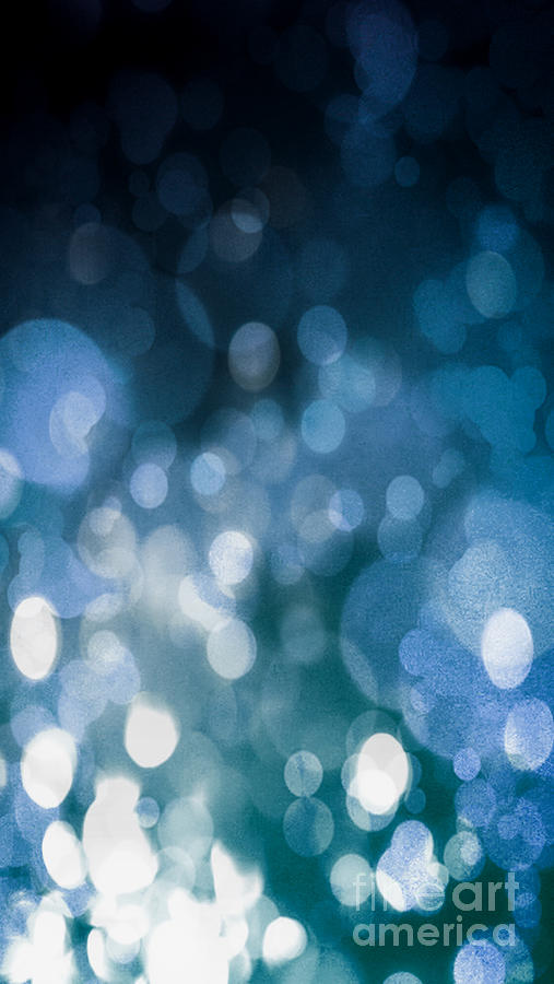 Ombre Photograph - Blue by Carlee Ojeda