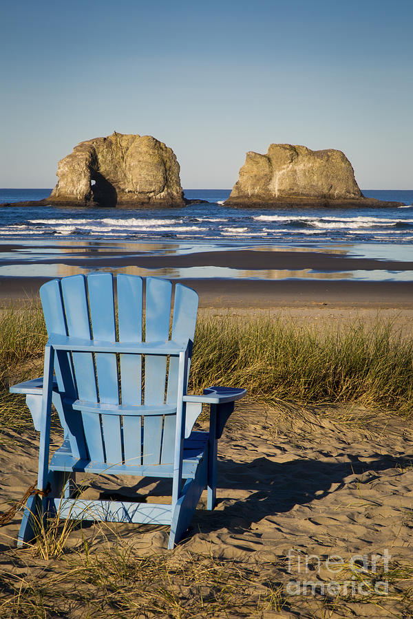 Blue Chair II Photograph by Brian Jannsen